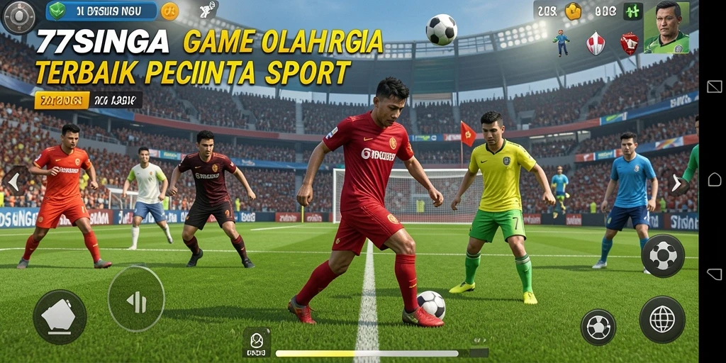 Tampilan gameplay menarik dan seru di 77SINGA.
