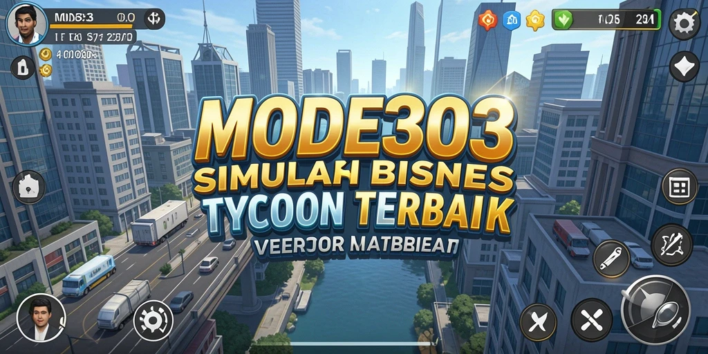 Tampak menariknya gameplay <strong>MODE303</strong> dengan berbagai fitur Tycoon.