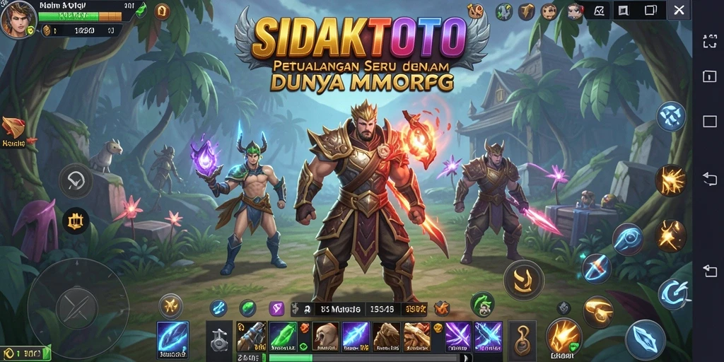 Tampilan gameplay yang menakjubkan di dunia SIDAKTOTO.