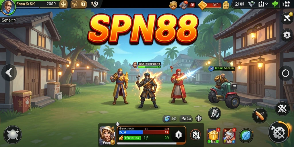 Gambar SPN88 menampilkan gameplay Idle yang menawan dan mengasyikkan.